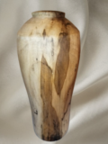 vase en noyer échauffé vase noyer